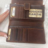 WOMEN'S WALLET/WRISTLET brown