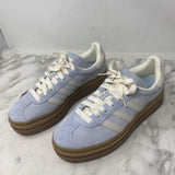 ADIDAS WOMEN'S SNEAKERS cream periwinkle 10