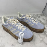 ADIDAS WOMEN'S SNEAKERS cream periwinkle 10