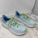 HOKA WOMEN'S SNEAKERS white blue lime 10.5