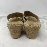 WHITE MOUNTAIN WOMEN'S SANDALS gold 7.5