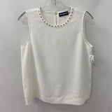 KARL LAGERFELD WOMEN'S TANK/CAMI white M