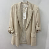 ZARA WOMEN'S BLOUSE/SHIRT oatmeal M