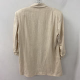 ZARA WOMEN'S BLOUSE/SHIRT oatmeal M
