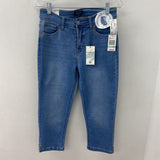 CURVE APPEAL WOMEN'S CAPRIS blue 8/29