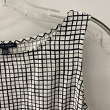 EILEEN FISHER WOMEN'S BLOUSE/SHIRT white black M
