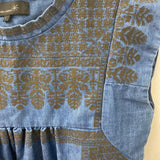 ISABEL MARANT WOMEN'S BLOUSE/SHIRT blue brown L