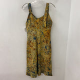 comrags WOMEN'S DRESS yellow orange navy M
