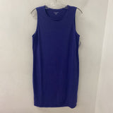 EILEEN FISHER WOMEN'S DRESS purple M