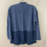 EILEEN FISHER WOMEN'S BLAZER/JACKET blue SP