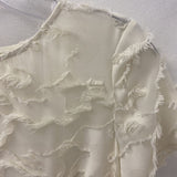 VINCE CAMUTO WOMEN'S TOP cream XS