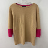 Lord & Taylor WOMEN'S CASHMERE camel pink XS