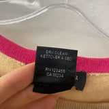 Lord & Taylor WOMEN'S CASHMERE camel pink XS