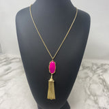 KENDRA SCOTT WOMEN'S NECKLACE gold pink