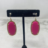 KENDRA SCOTT WOMEN'S EARRINGS gold pink