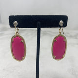 KENDRA SCOTT WOMEN'S EARRINGS gold pink