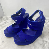 PEDRO GARCIA WOMEN'S HEELS electic blue 40.5