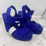 PEDRO GARCIA WOMEN'S HEELS electic blue 40.5