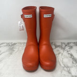 HUNTER WOMEN'S RAIN BOOTS orange 8