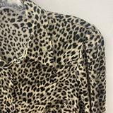 ZARA WOMEN'S DRESS leopard print S