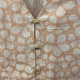 INDI & COLD san sebastian WOMEN'S BLOUSE/SHIRT pale orange floral M