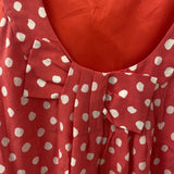 KATE SPADE WOMEN'S TANK/CAMI red white dots L