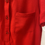CYNTHIA ROWLEY WOMEN'S DRESS red L