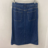 Massimo Dutti WOMEN'S SKIRT blue 12