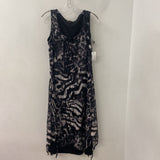 picadilly WOMEN'S DRESS black white M