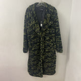 fashion nova WOMEN'S COAT olive camo XL
