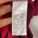 LACOSTE WOMEN'S DRESS red 12-XL/44