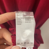LACOSTE WOMEN'S DRESS red 12-XL/44