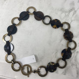 WOMEN'S BELT brass brown