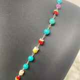 WOMEN'S NECKLACE turquoise multi