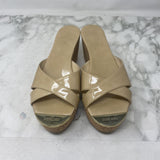 JIMMY CHOO WOMEN'S SANDALS camel 40