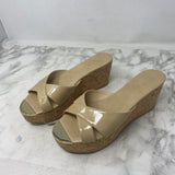 JIMMY CHOO WOMEN'S SANDALS camel 40