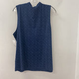 PUMA WOMEN'S ACTIVE TOP navy white dots XL