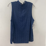 PUMA WOMEN'S ACTIVE TOP navy white dots XL