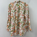 TOMMY BAHAMA WOMEN'S BLOUSE/SHIRT white multi colour floral M