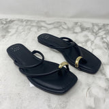 A NEW DAY WOMEN'S SANDALS black gold 6