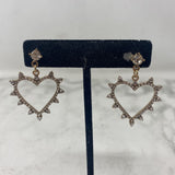 WOMEN'S EARRINGS clear gold