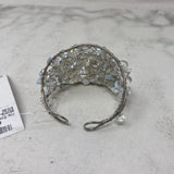 WOMEN'S BRACELET silver clear white