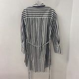 Banana Republic WOMEN'S DRESS grey white S