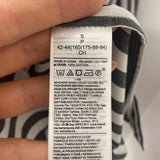 Banana Republic WOMEN'S DRESS grey white S