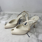 ZARA WOMEN'S HEELS white 36