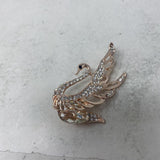 WOMEN'S BROOCH vlear rose gold