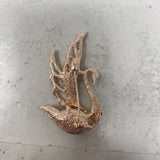 WOMEN'S BROOCH vlear rose gold