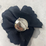 WOMEN'S BROOCH black