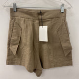 WOMEN'S SHORTS brown S