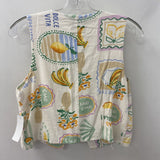 PAPER HEART WOMEN'S TANK/CAMI white multi L